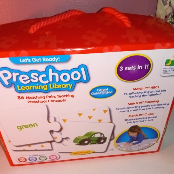 THE LEARNING JOURNEY Toys Preschool Learning Journey Fun Puzzle